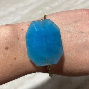 Natural Blue Aquamarine Bracelet *OS